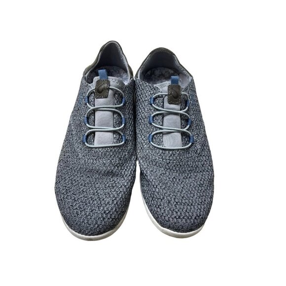 Olukai Alapa Li Gray Slip On Comfort Shoes 10395-2626 Men OluKai Alapa Li Slip On Lace Up Comfort Shoes Loafers Gray White Men’s 10 10395